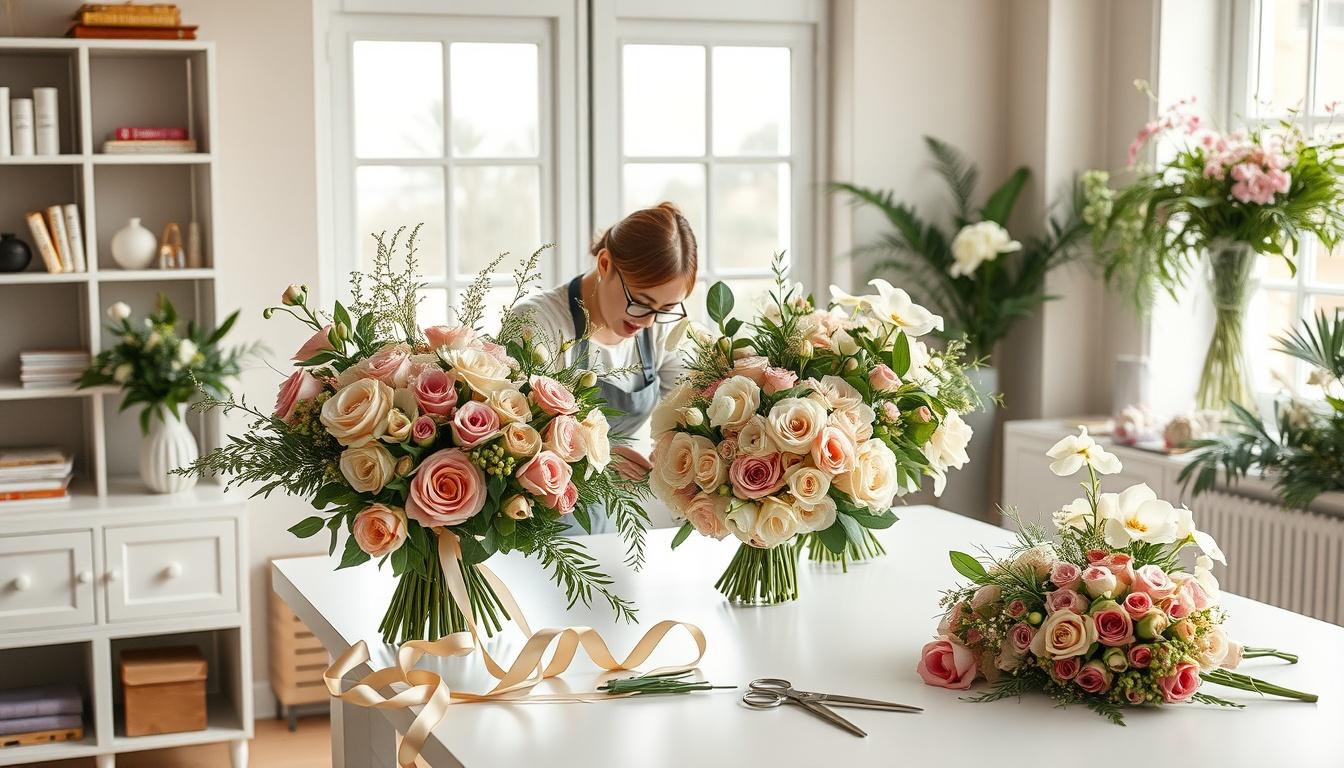 Wedding Flowers With a Clear Direction